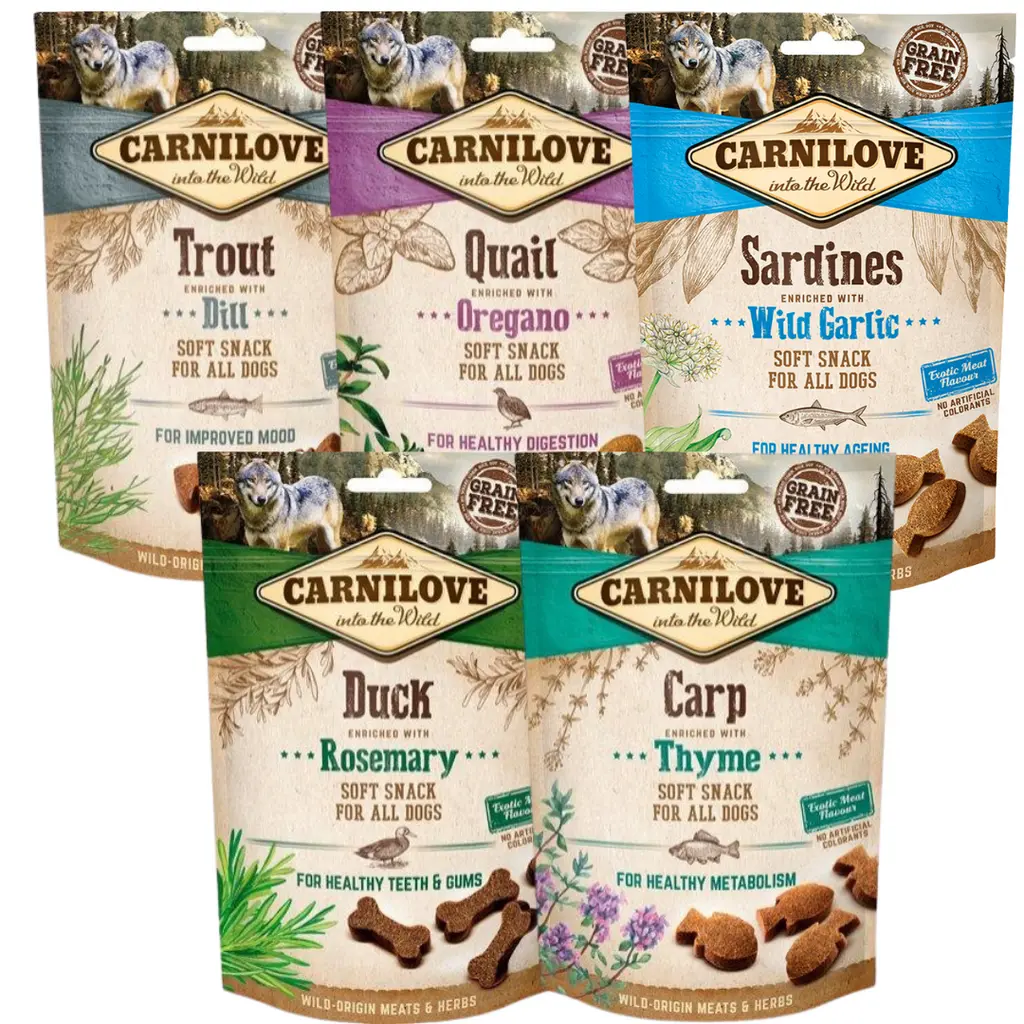 Carnilove Soft Dog Treats 200g