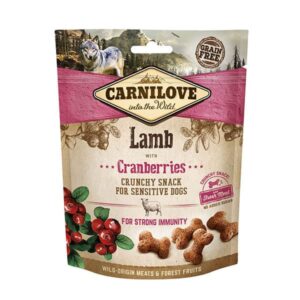Carnilove Crunchy Dog Treats 200g - Lamb & Cranberries