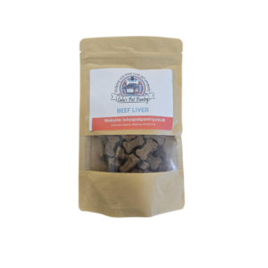 Lulu's Beef Liver Bones 100g