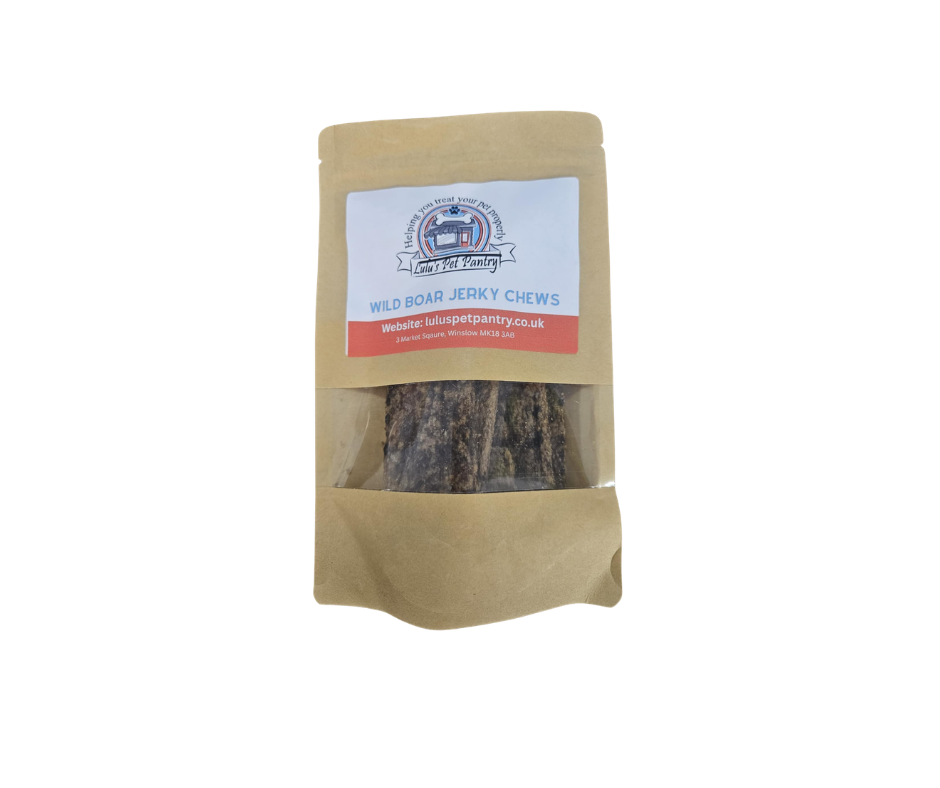 Lulu's Wild Boar Meat Chews 100g